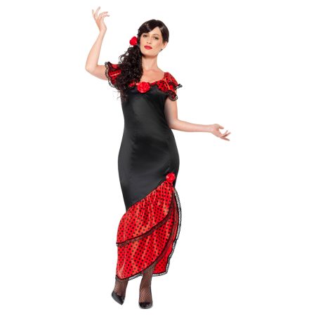 Flamenco Klänning Maskeraddräkt