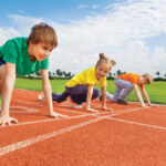 Organisera en lekfull olympiad för barnens kalas